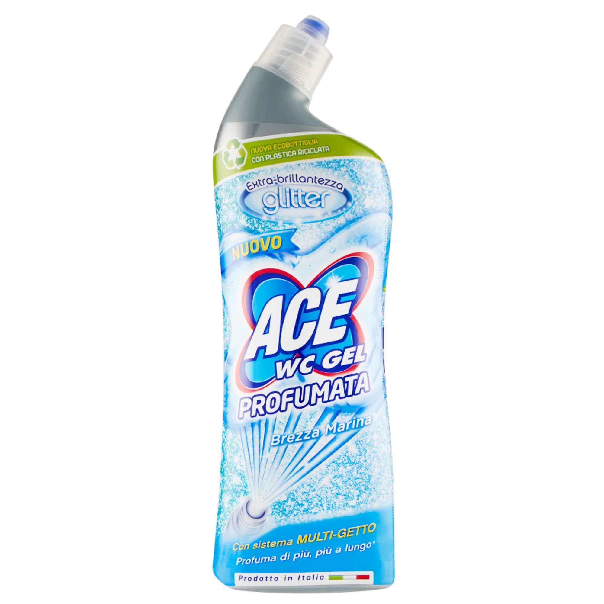 ACE WC GEL GLITTER 700 ML BRIZĂ MARINĂ