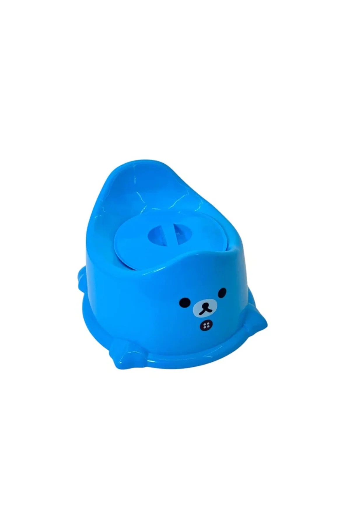 Oliță pentru copii cu design de ursuleț – Plastic rezistent, ergonomică și ușor de curățat, disponibilă în mai multe culori