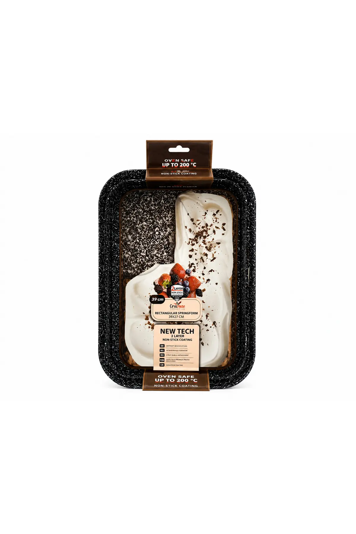 FORMA COPT DREPTUNGHILARA DETASABILA PRAJITURI 39X27 CM BL-4100