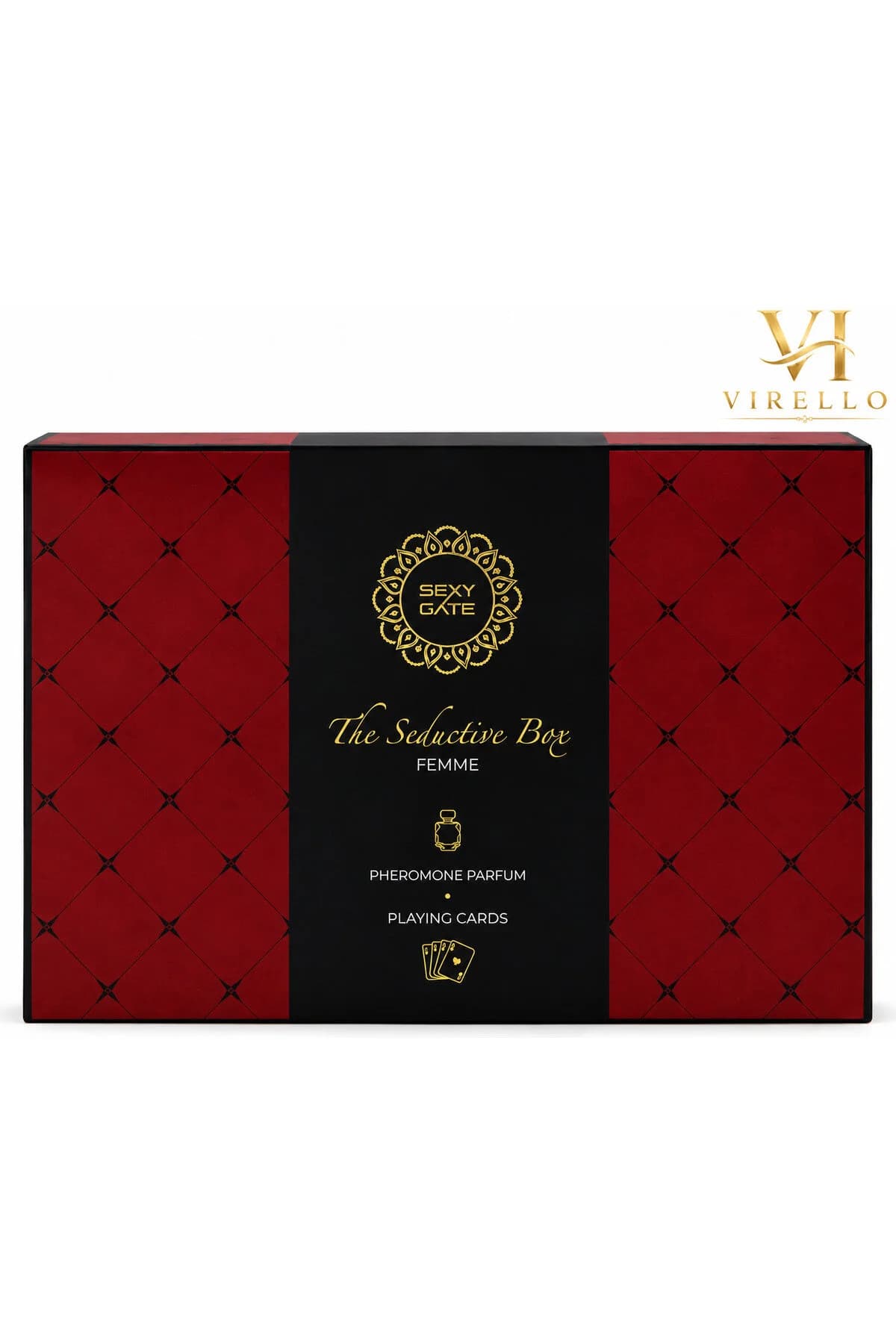 CASETA CADOU (EDP100ML+CARTI JOC)AFRODITE