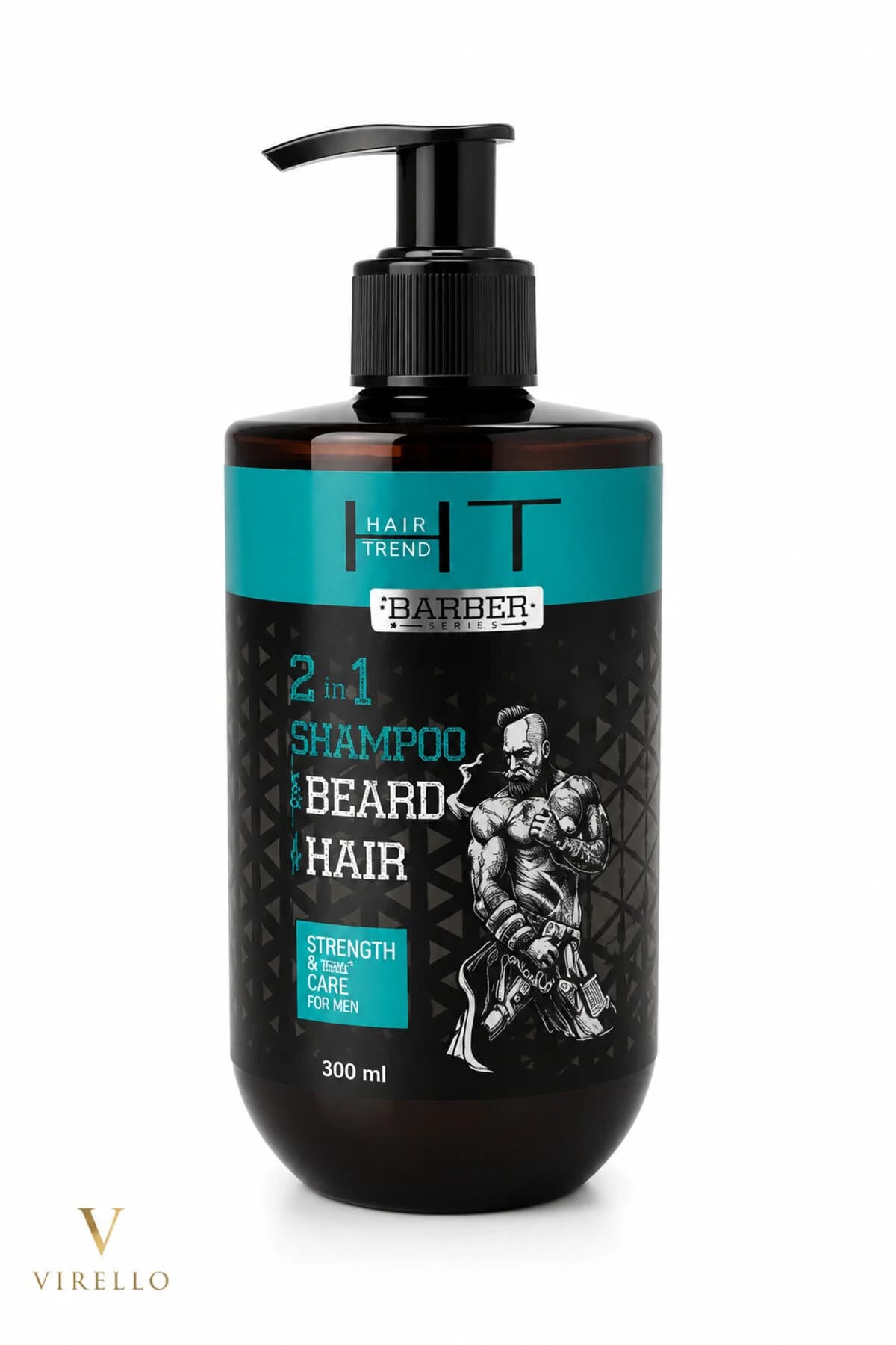 Hair Trend Sampon 2in1 Pentru Barba Si Par 300ml