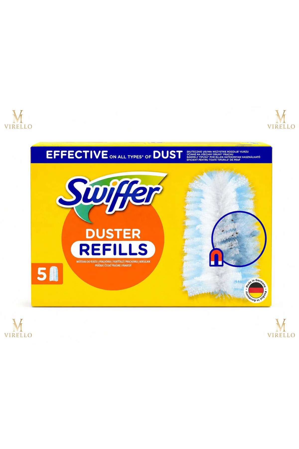 Duster Refills – Set 5 Rezerve pentru Pămătuf de Praf, Trap & Lock