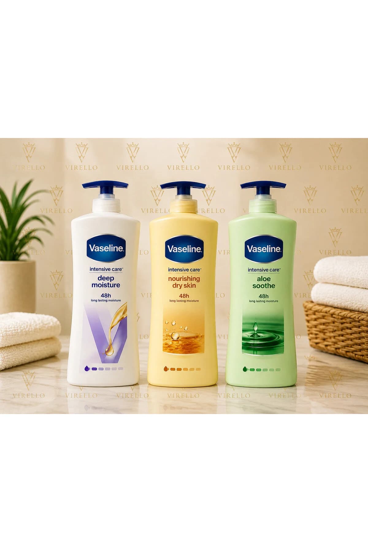 Loțiune de corp 3x600 ml sortiment divers