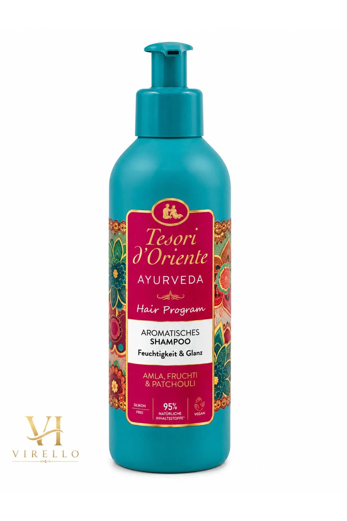 d’Oriente Ayurveda Hair Program – Șampon Aromatic cu Amla și Patchouli pentru Hidratare și Strălucire