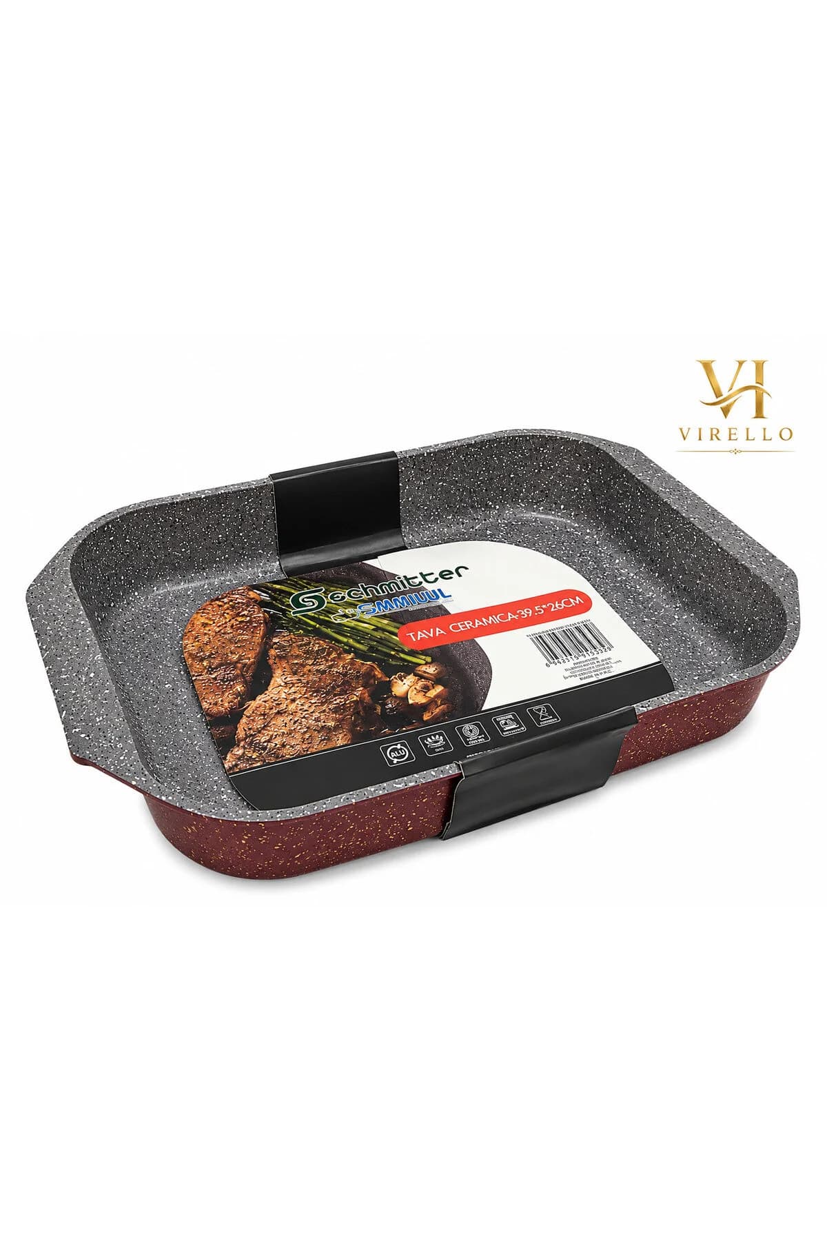 TAVA AL TURNAT CERAMICA 39.5X26CM 340.39 TC