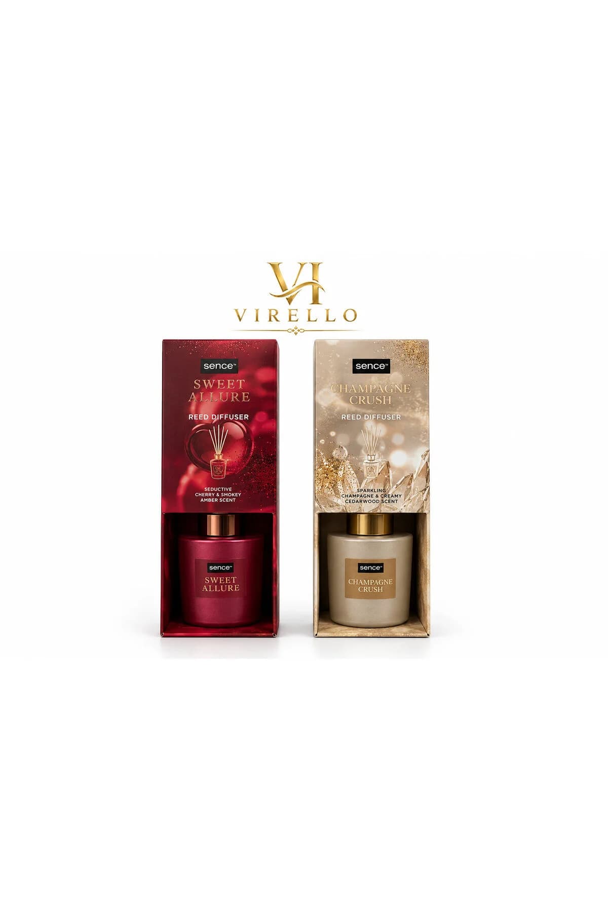 Set 2x100 ml Odorizante Sweet Allure & Champagne Crush