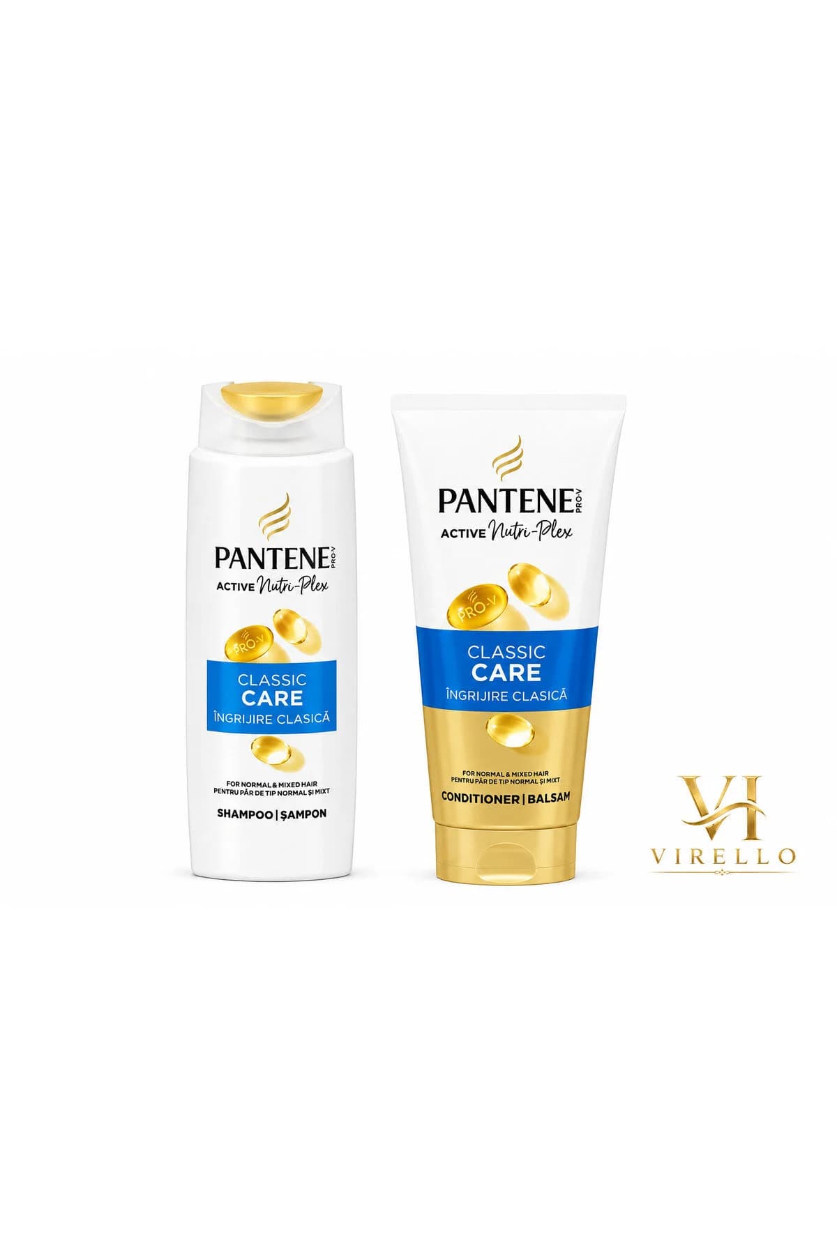 Set Pro-V Classic Care – Șampon 325 ml + Balsam 200 ml, pentru păr normal și mixt