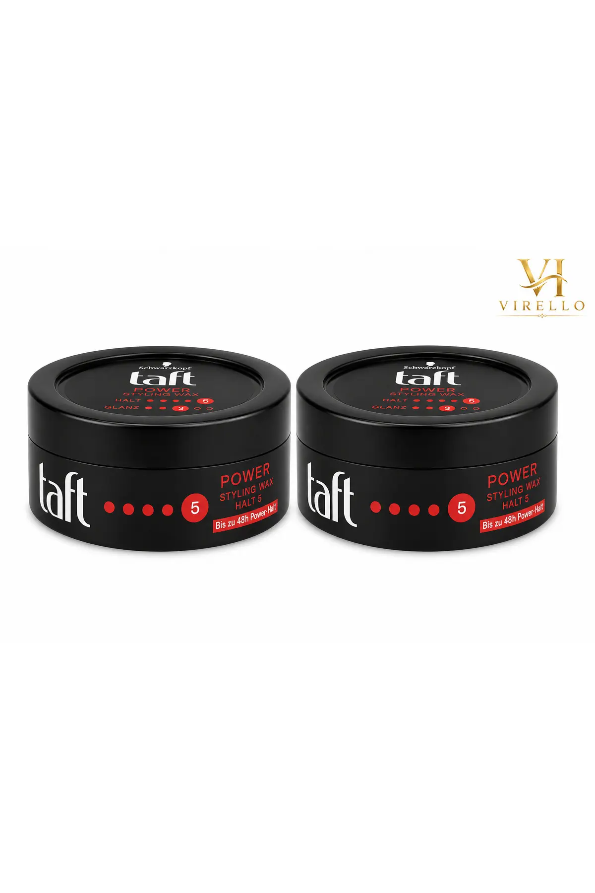 Set 2 x Ceară de Păr Schwarzkopf Power Styling Wax, Fixare 5, 75 ml/Buc
