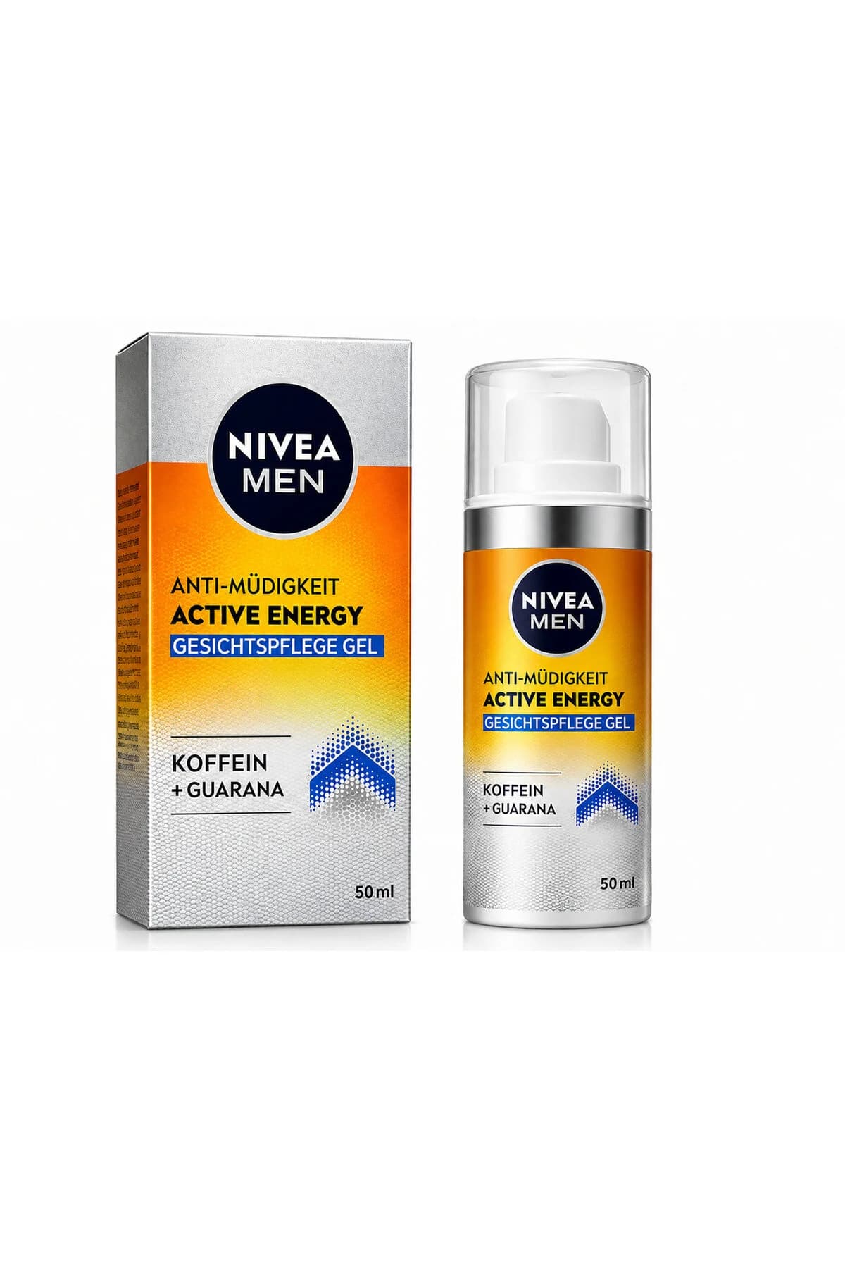 MEN Active Energy Gel de Față Anti-Oboseală cu Cafeină și Guarana, 50 ml