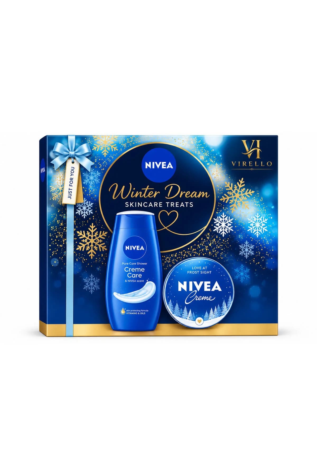 Set Cadou Winter Dream, Gel de Duș Creme Care + Cremă Creme