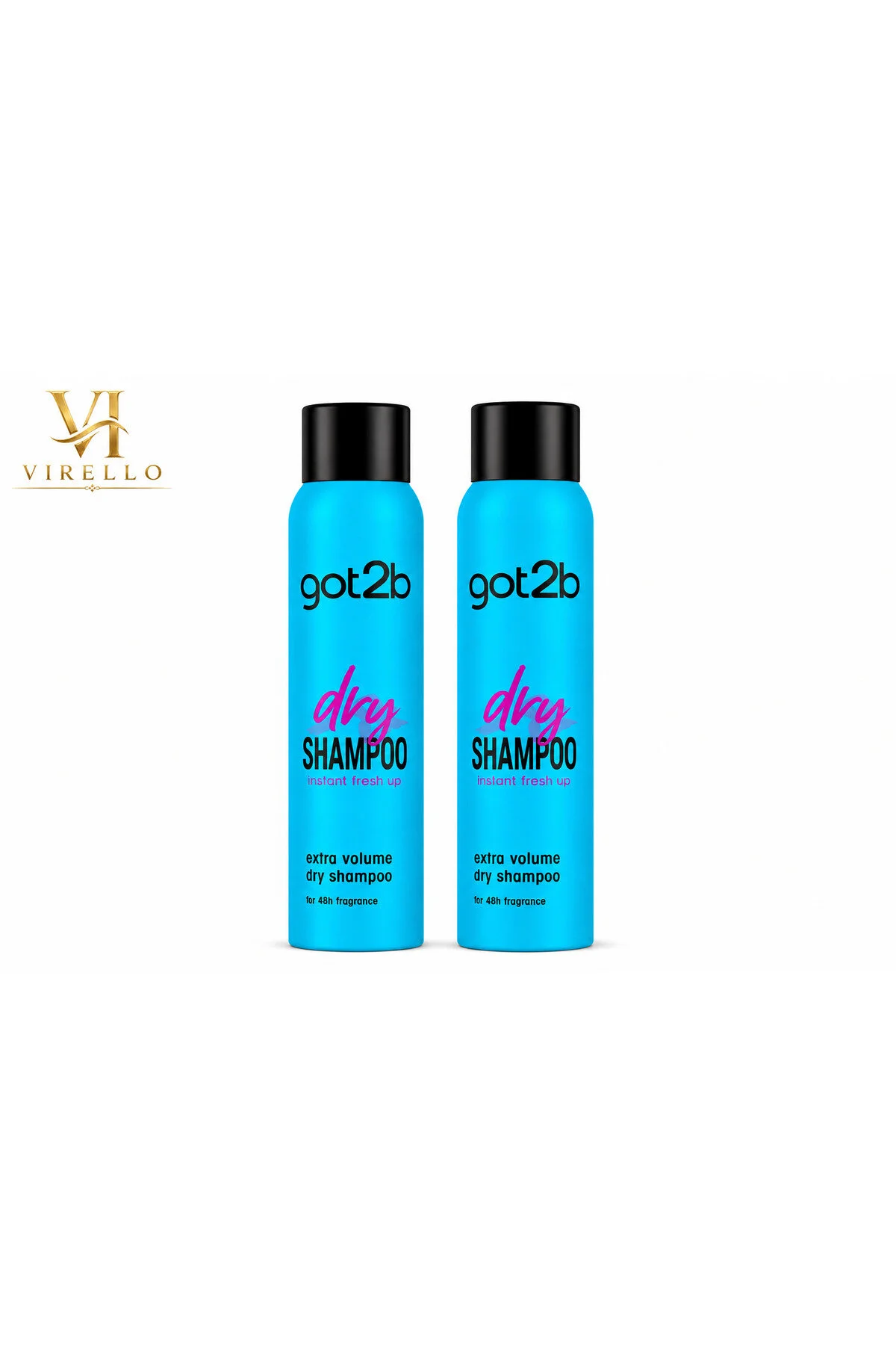 Set 2 x Șampon Uscat Extra Volume, 200 ml/buc.