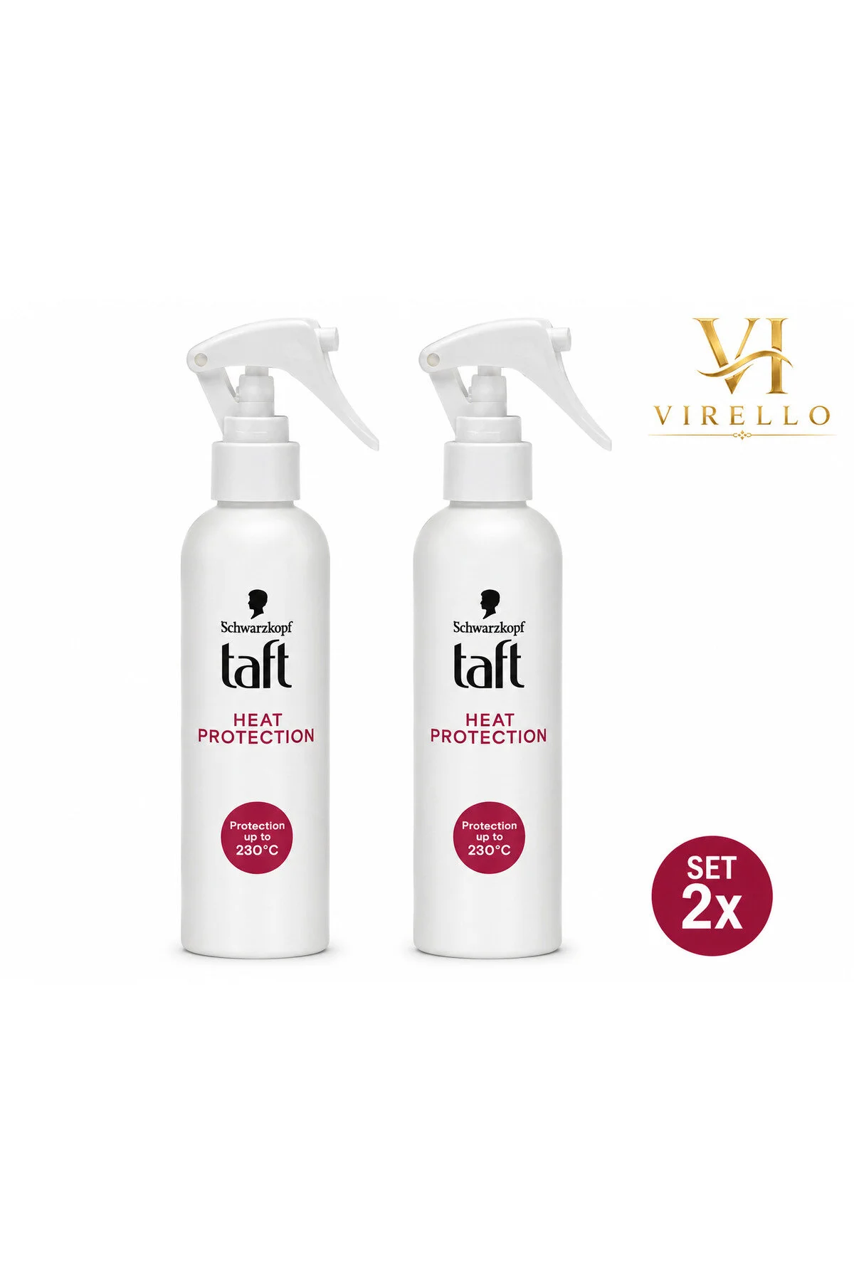 Set 2 x 150 ml Spray Termoprotector Schwarzkopf Heat Protection, Protecție până la 230°C