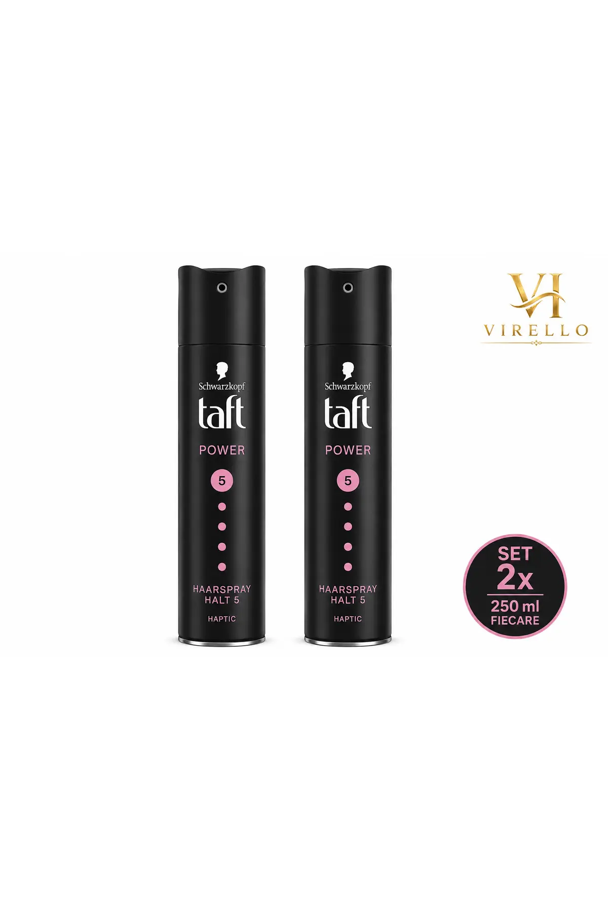 Set 2 x Fixativ de Păr Schwarzkopf Power 5, Fixare Puternică, 250 ml/Buc