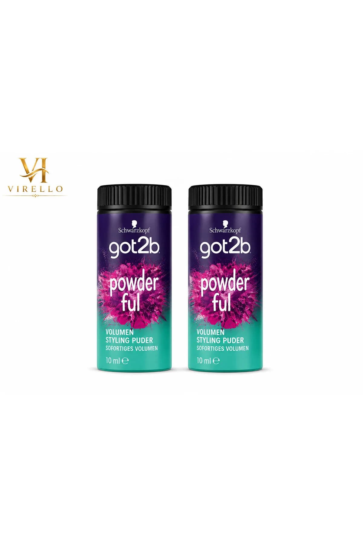 Set 2 x Pudră pentru Volum Schwarzkopf Powder’ful Styling Powder, 10 ml/Buc