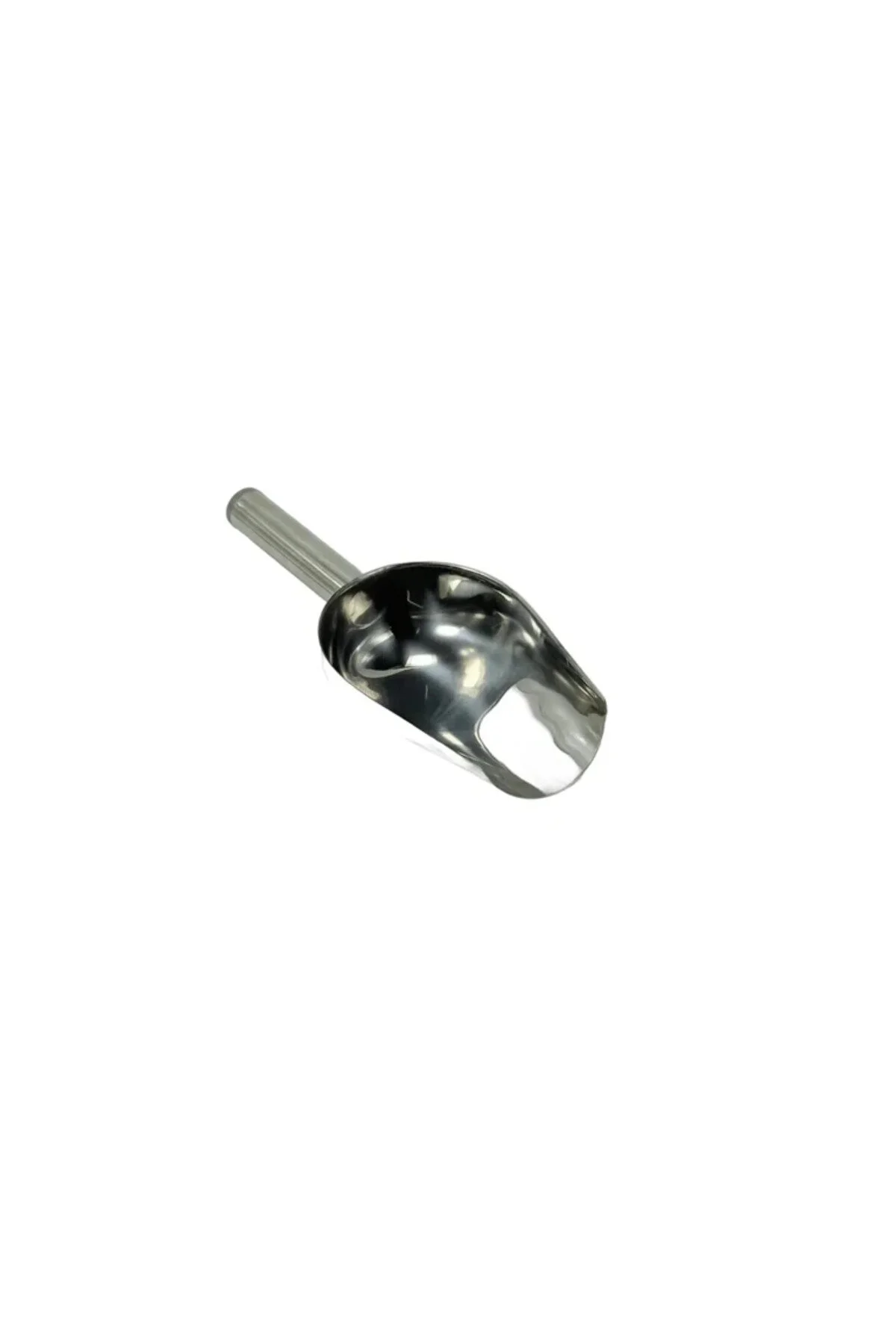 Spatulă din oțel inoxidabil de 9 inch – Ideală pentru gheață, făină sau alimente vrac, ușor de curățat, design igienic
