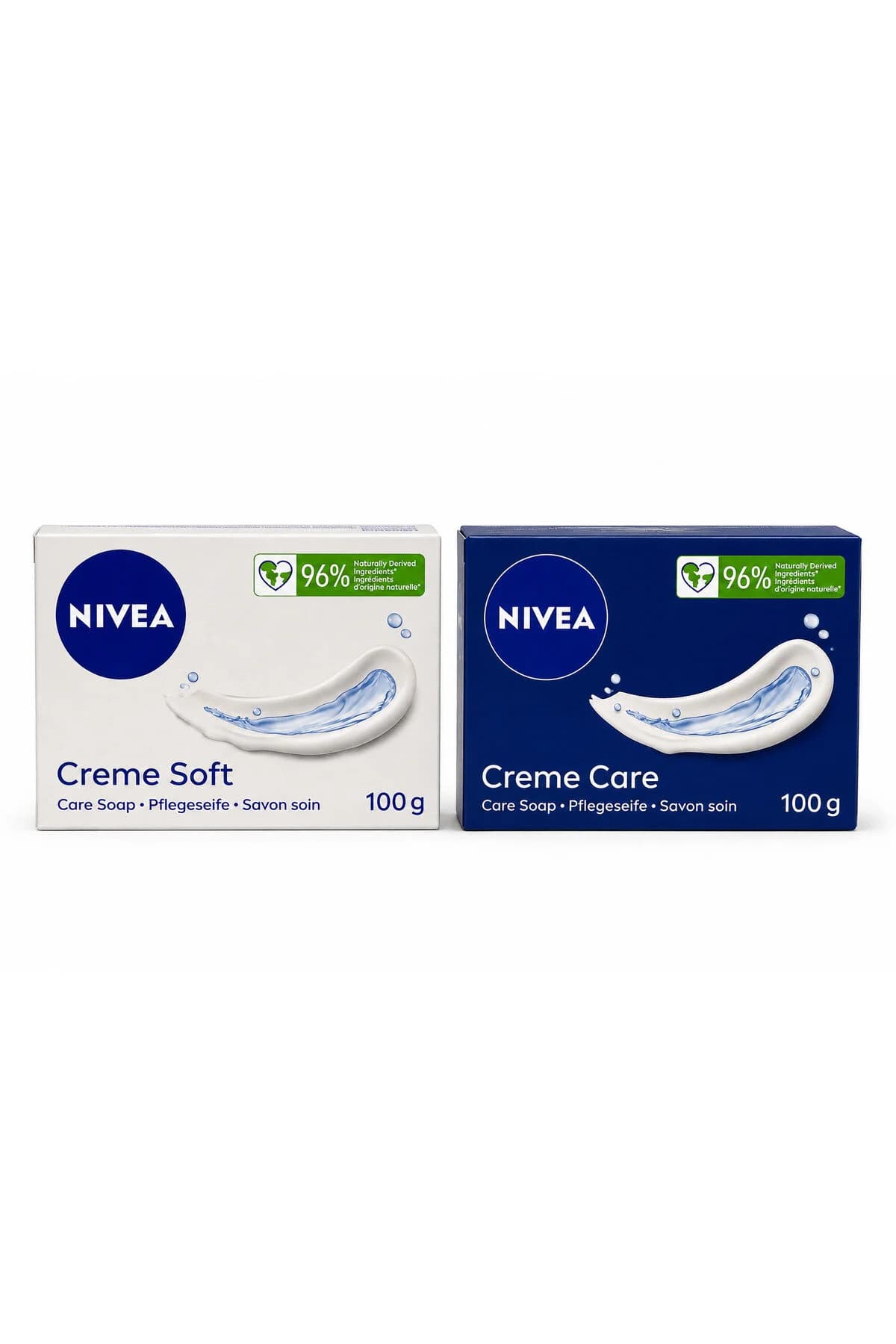 Set 2 Pachete Săpun Creme Soft + Creme Care, 12 x 100 g, 1,2 kg
