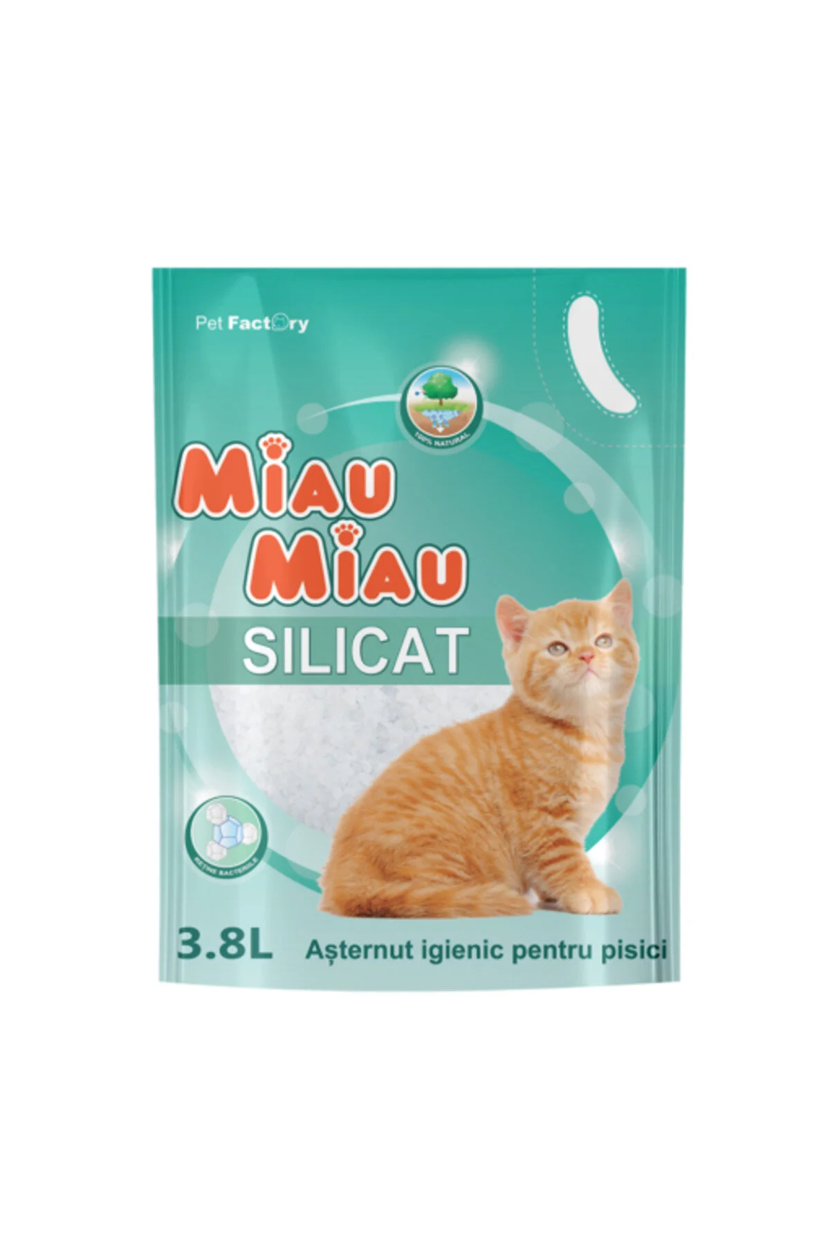 Așternut de silice cu lavandă 3.8l