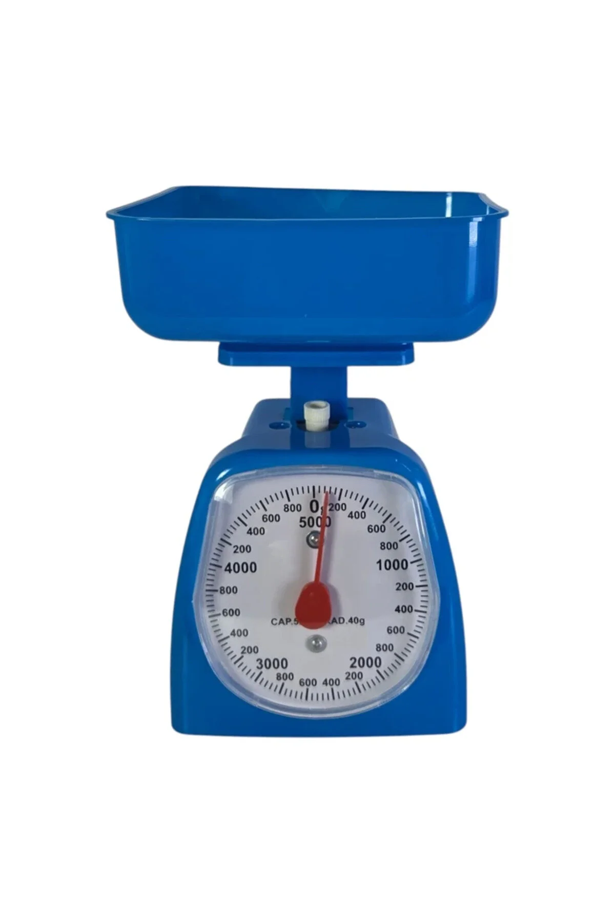Cântar mecanic de bucătărie cu vas, capacitate 5 kg, cântar analogic pentru alimente, pentru ingrediente