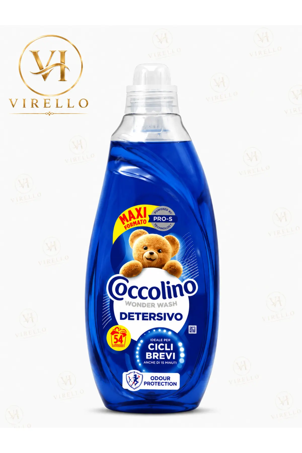Detergent lichid Wonder Wash Protecție împotriva petelor și mirosurilor, 2.16 L, 54 Spălări