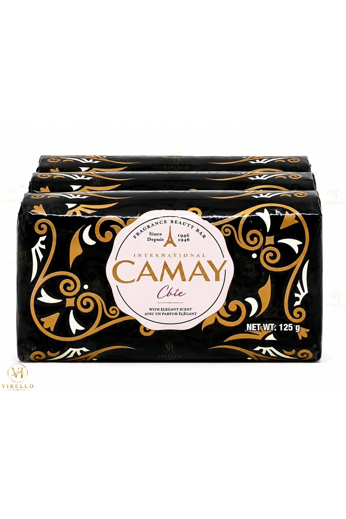 Săpun solid Côte Fragrance Beauty Bar,3 buc x 125 g