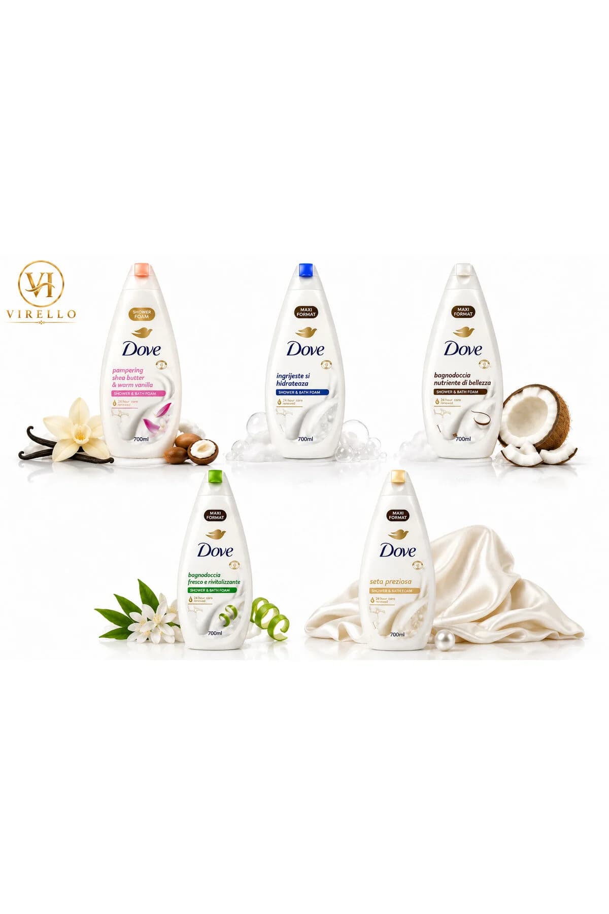 Spumant de Baie 700 ml – Spumă Bogată și Îngrijire Delicată pentru Piele
