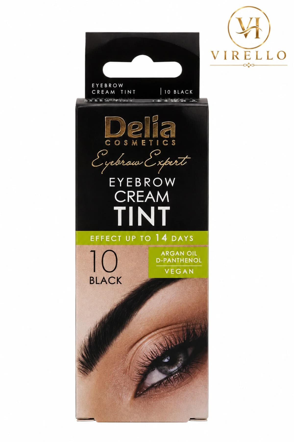 Eyebrow Expert Cremă Nuanțatoare pentru Sprâncene, 1.0 Black