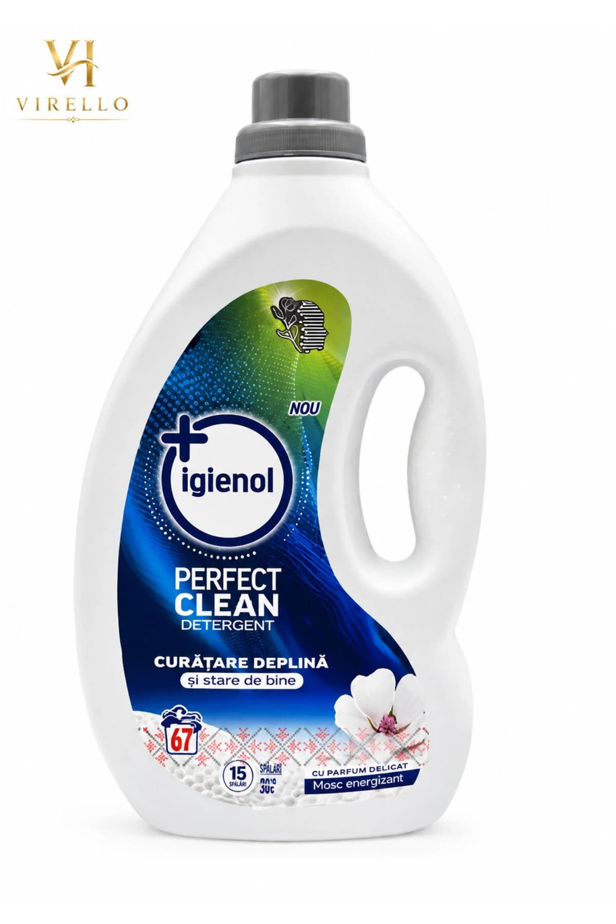 Detergent lichid Perfect Clean, Mosc Energizant, 67 spălări