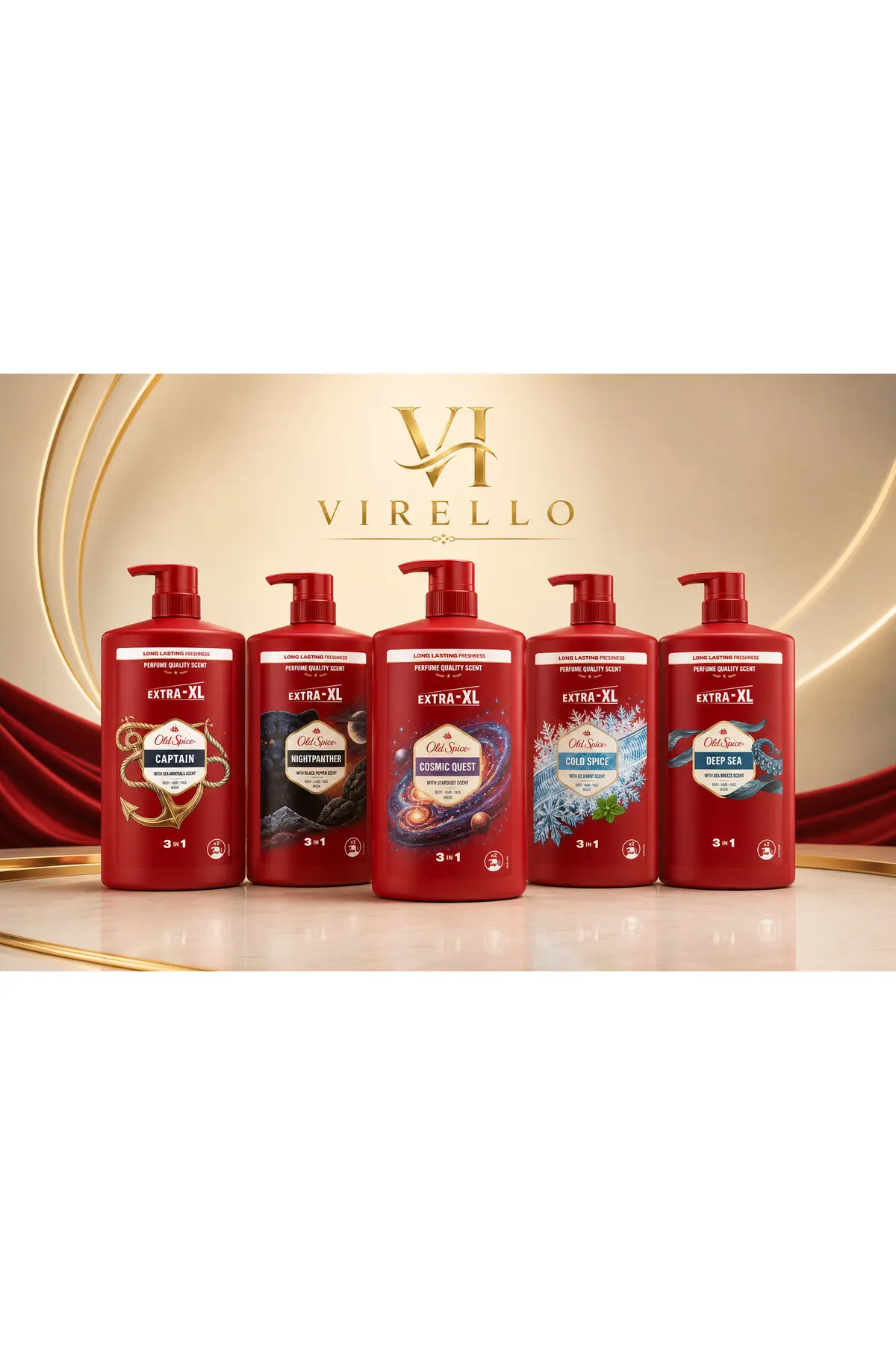 Set Extra-XL 3 în 1 – 5 arome, 5 × 1 L