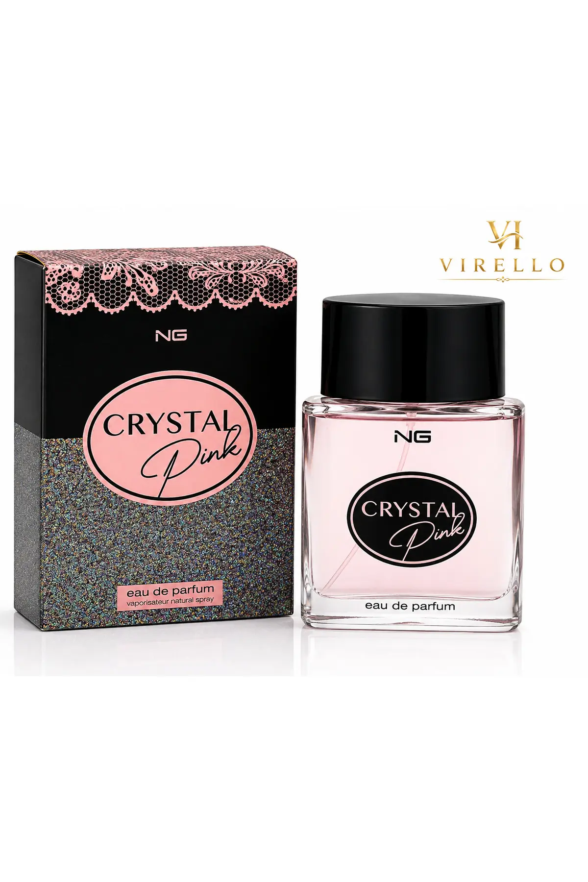 Parfum de damă NG Crystal Pink, Eau de Parfum 100 ml