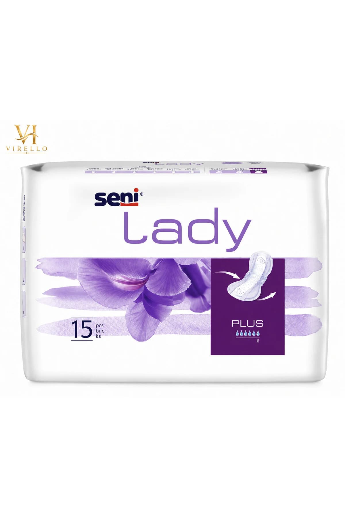 Lady Plus – Absorbante pentru incontinență, 15 bucăți