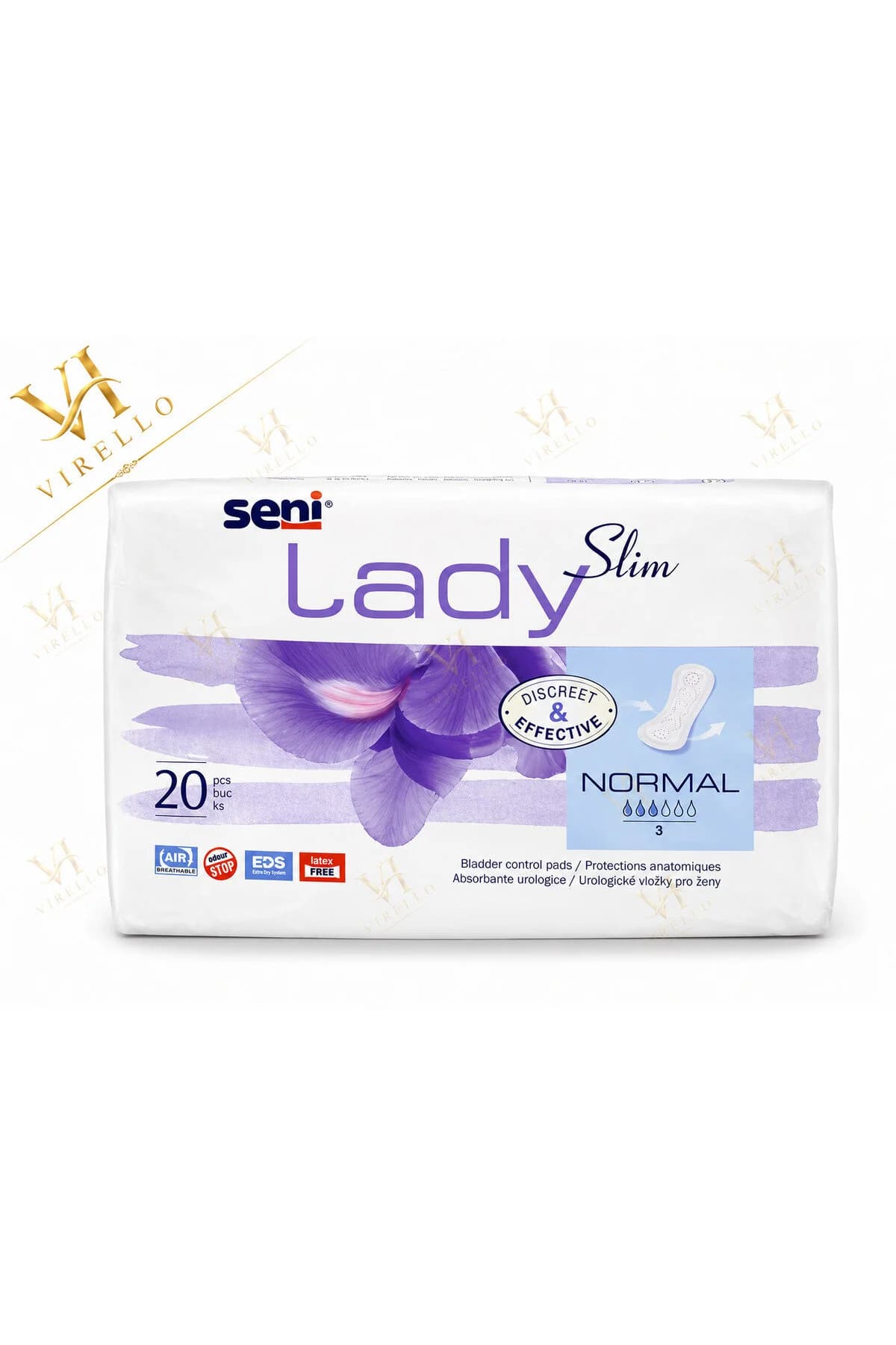 Lady Slim Normal – Absorbante pentru incontinență, 20 bucăți