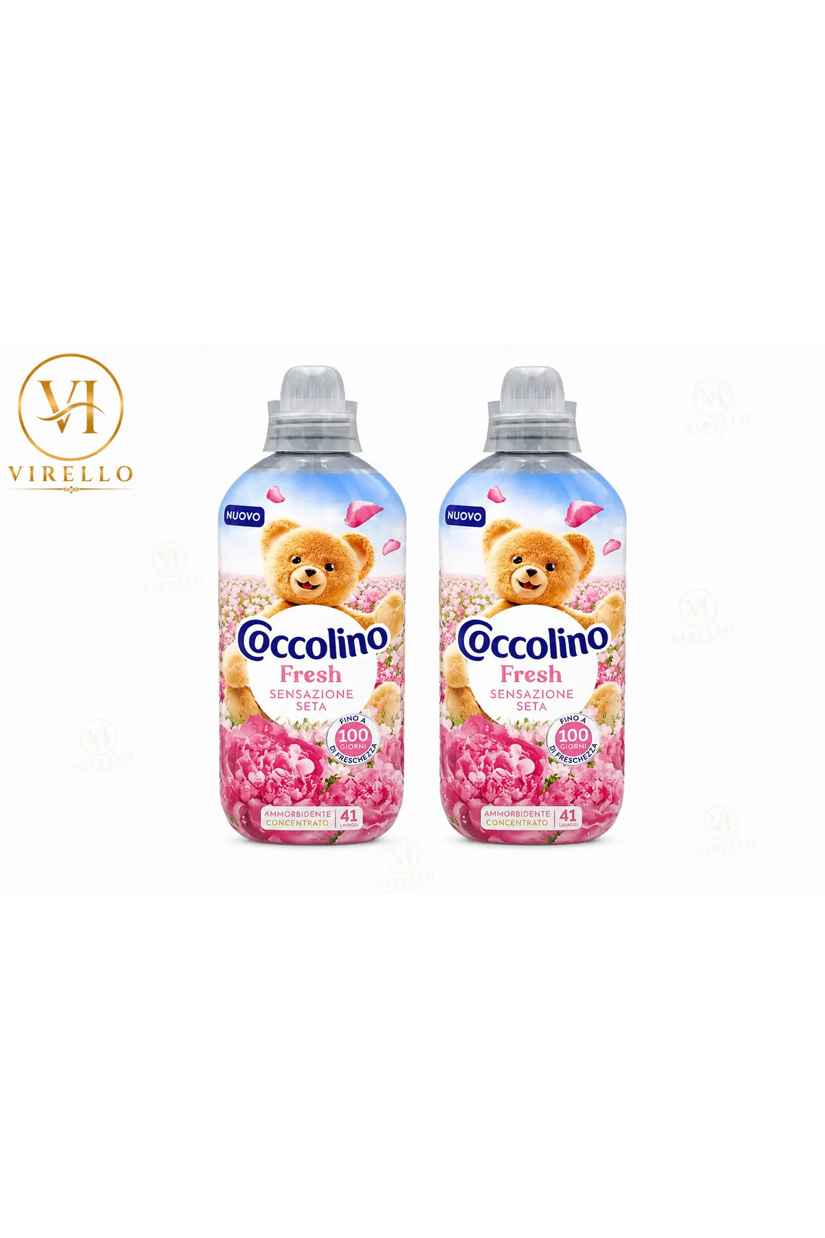 Set 2x Balsam de Rufe Fresh Sensazione Seta, 952 ml, 41 Spălări