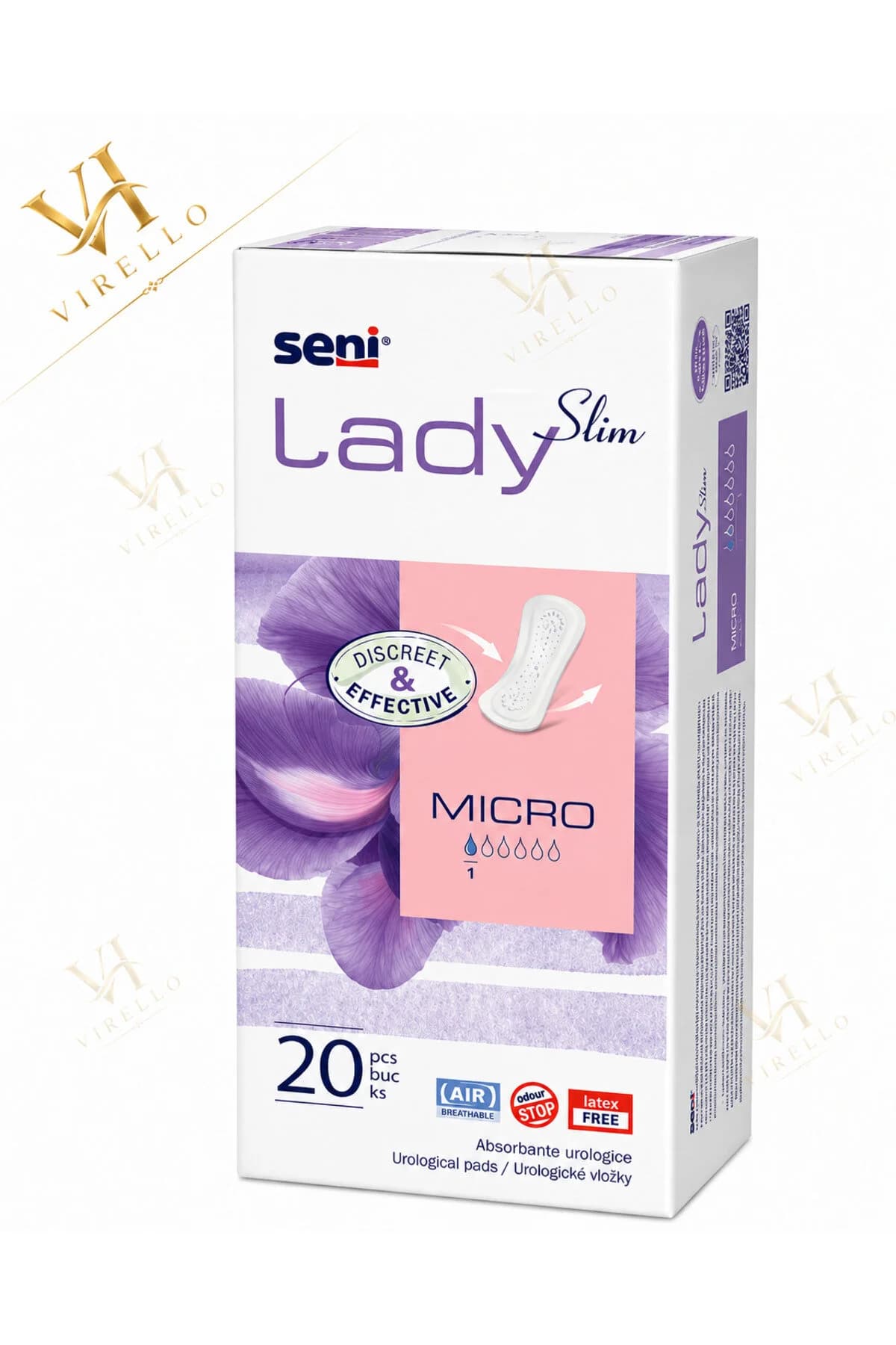 Lady Slim Micro – Absorbante pentru incontinență, 20 bucăți