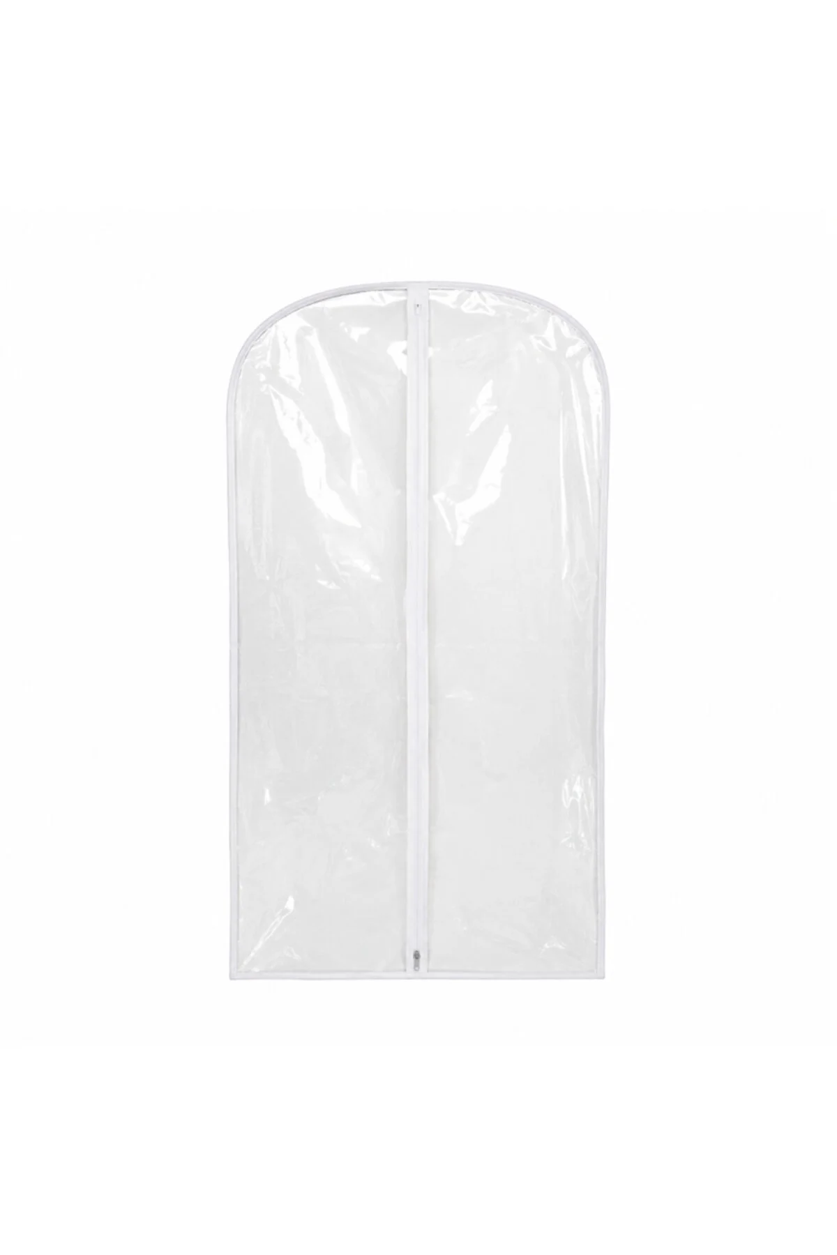 Husă de protecție pentru haine fără fermoar 60 × 120 cm, Husă pentru depozitare și protecție a îmbrăcămintei