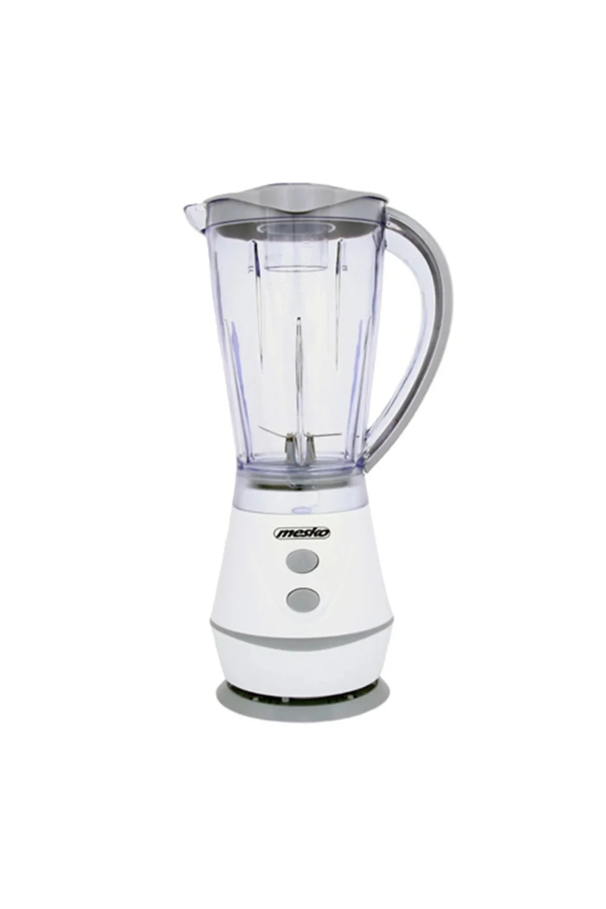 Blender Adler/Mesko 1L – 250-500W, 2 viteze, vas din plastic, lame din oțel inoxidabil