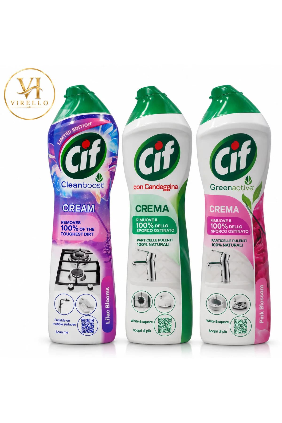 Set 3 x Cremă de Curățare 500 ml, Diverse Variante