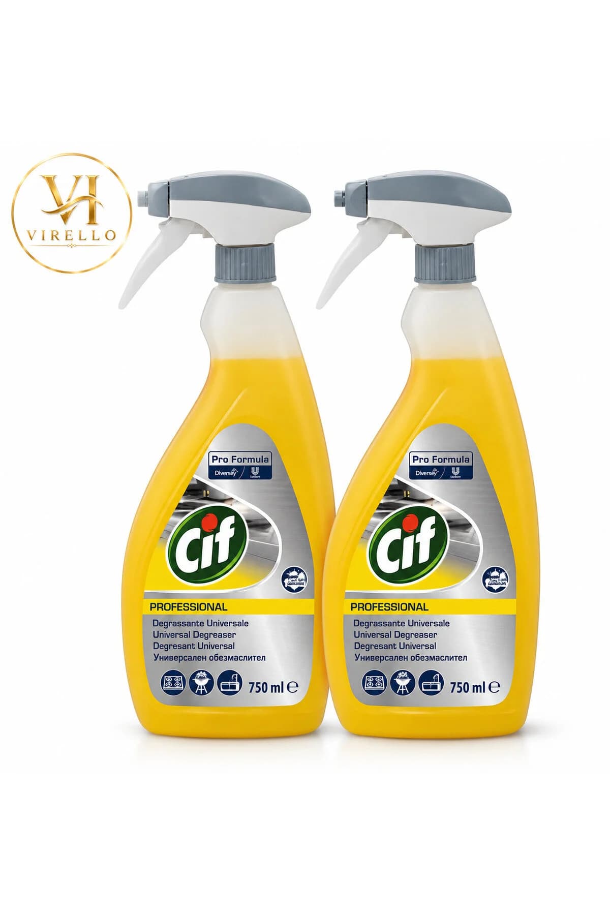 Set 2 x Spray Degresant Profesional Universal 750 ml