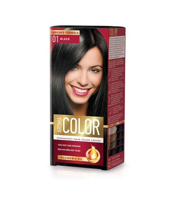Aroma Color Vopsea Par 01 Black