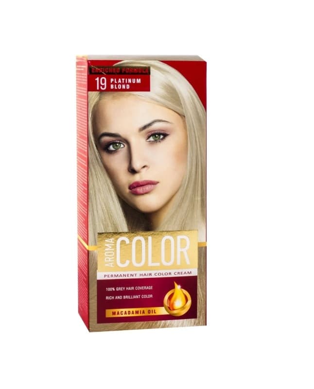 Aroma Color vopsea par 19 platinum blond