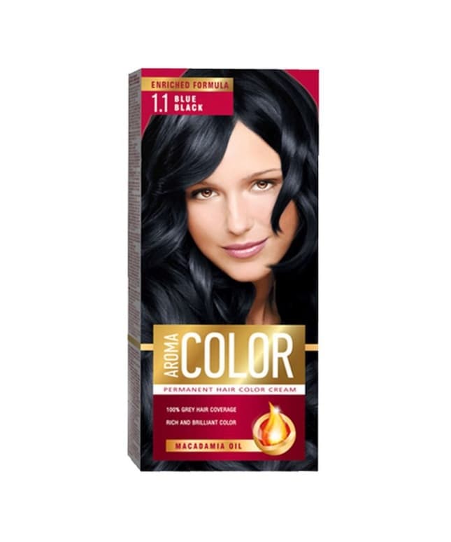 Vopsea de par Aroma Color 1.1 Blue Black