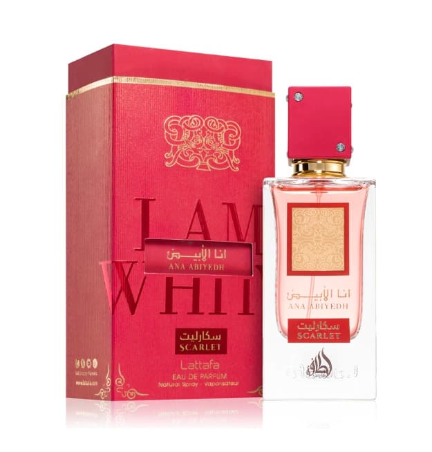 Lattafa apa de parfum 60 ml ANA ABIYEDH SCARLET