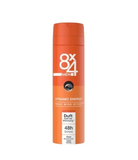 8x4 Deodorant Men Dynamic Energy 150ml