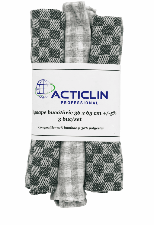 Acticlin Prosop Bucătărie 36 x 65 Cm 3 Buc/Set