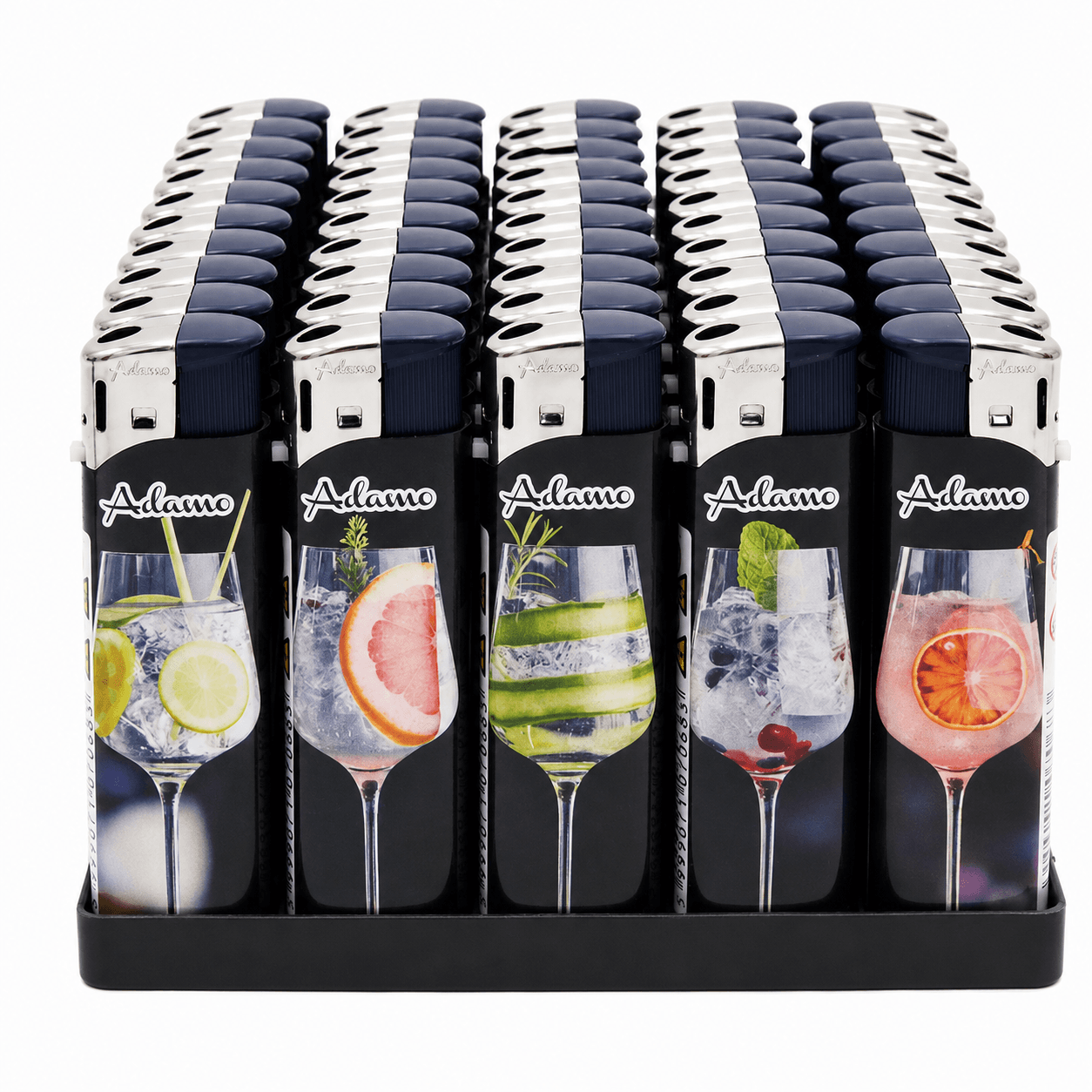 ADAMO BRICHETE GAZ ELECTRONICE 50BUC/SET DIVERSE SORTIMENTE 189400/189417