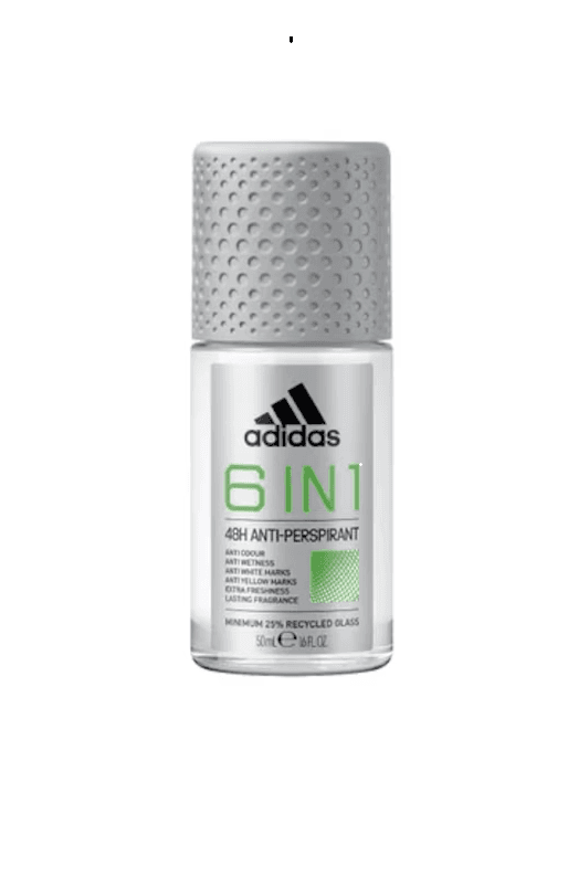 ADIDAS ANTIPERSPIRANT ROLL ON 50ML 6 IN 1