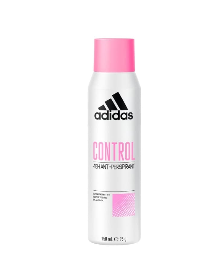 Antiperspirant Deodorant, Adidas, 150 ml Control 0% Alcool
