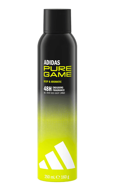 ADIDAS ANTIPERSPIRANT DEO 250ML PURE GAME