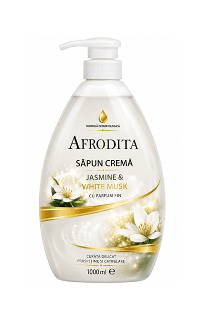 AFRODITA SAPUN LICHID 1L JASMINE WHITE MUSK