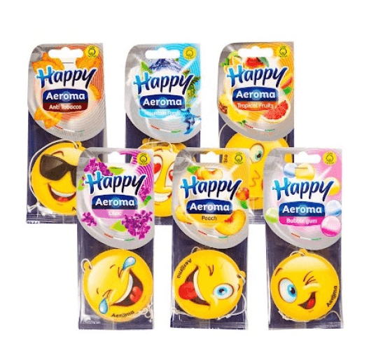 Aeroma Odorizant Auto Happy Dif. Sortimente