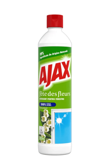 AJAX SOLUTIE GEAM REZERVA 500ML FLORAL FIESTA
